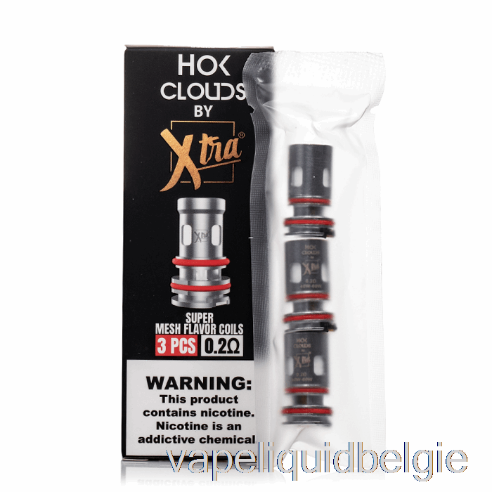 Vape Liquid Xtra Hok Clouds Vervangende Spoelen 0.2ohm Spoelen